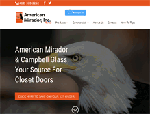 Tablet Screenshot of americanmirador.com